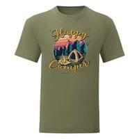 Мъжка тениска "Happy Camper" - small - 1