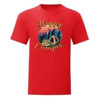 Мъжка тениска "Happy Camper" - small - 0