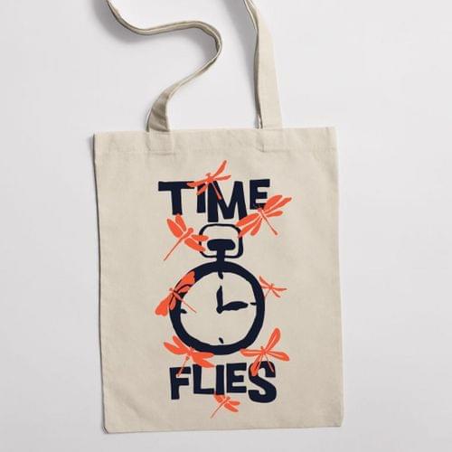 Еко чанта &amp;quot;Time Flies&amp;quot; - 1