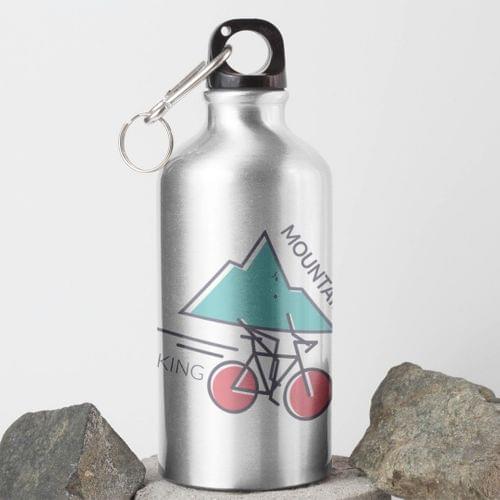 Метална бутилка &amp;quot;Mountain Biking&amp;quot; - 1