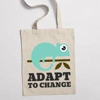 Eко чанта "Adapt To Change" - small - 2
