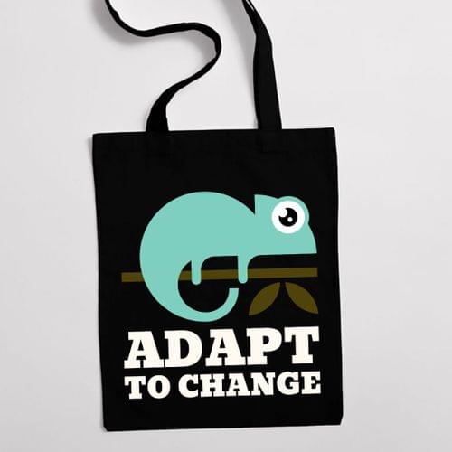Eко чанта "Adapt To Change" - 2