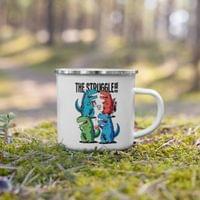Емайлирано канче "Проблемите на T-Rex" - small - 4