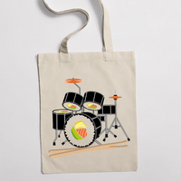 Eко чанта "Sushi Drum" - small - 0