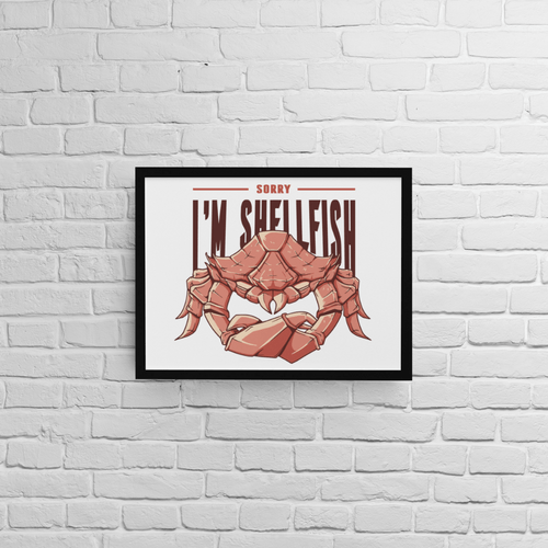 Постер &amp;quot;Shellfish&amp;quot;