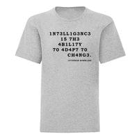 Тениска "1N73LL1G3NC3" (детска) - small - 3