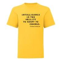 Тениска "1N73LL1G3NC3" (детска) - small - 5