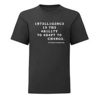 Тениска "1N73LL1G3NC3" (детска) - small - 6