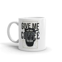 Чаша "Give Me Coffee" - small - 0