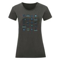 Дамска тениска "Travel Icons" - small - 5