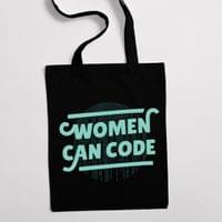 Eко чанта "Women Code" - small - 0