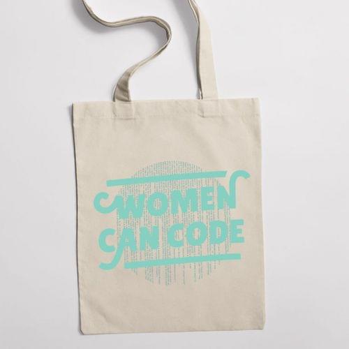 Eко чанта "Women Code" - 2