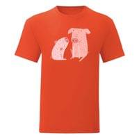 Тениска "Двете прасенца" (мъжка) - small - 5