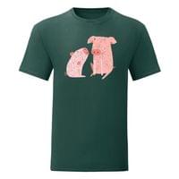 Тениска "Двете прасенца" (мъжка) - small - 6