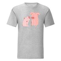 Тениска "Двете прасенца" (мъжка) - small - 7