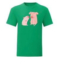 Тениска "Двете прасенца" (мъжка) - small - 8