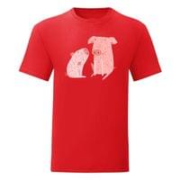 Тениска "Двете прасенца" (мъжка) - small - 12