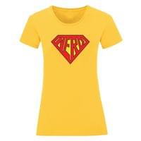 Дамска тениска "Super Nerd" - small - 1 Дамска тениска "Super Nerd" - small - 1