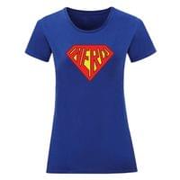 Дамска тениска "Super Nerd" - small - 10 Дамска тениска "Super Nerd" - small - 10
