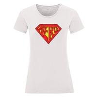 Дамска тениска "Super Nerd" - small - 9 Дамска тениска "Super Nerd" - small - 9