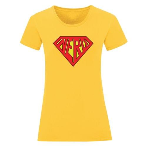 Дамска тениска "Super Nerd" - 2 Дамска тениска "Super Nerd" - 2