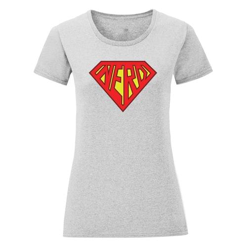 Дамска тениска "Super Nerd" - 1 Дамска тениска "Super Nerd" - 1