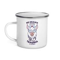Емайлирано канче "Trauma Llama" - small - 1