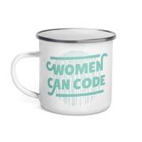 Емайлирано канче "Women Code" - small - 1
