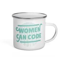 Емайлирано канче "Women Code" - small - 3