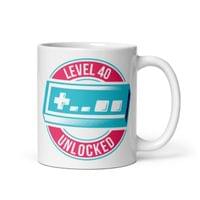 Чаша "Level 40 Unlocked" - small - 2