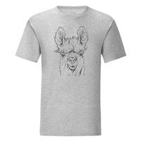 Мъжка тениска "Лама" - small - 8