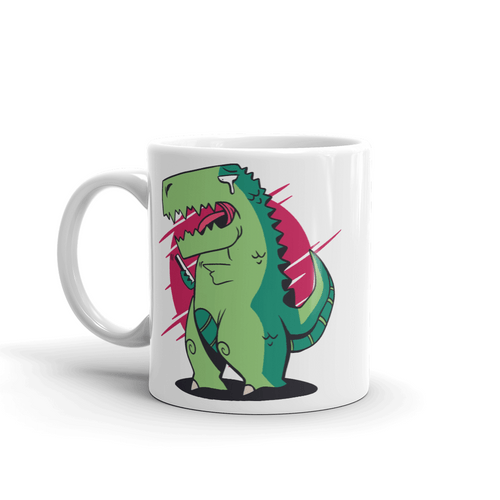 Чаша "T-Rex и смартфон" - 2