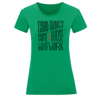 Дамска тениска "Good things" - small - 12