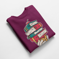 Ватирана блуза "Книжен сладолед" - small - 1