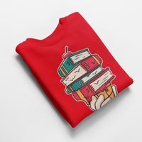 Ватирана блуза "Книжен сладолед" - small - 4
