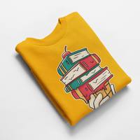 Ватирана блуза "Книжен сладолед" - small - 7