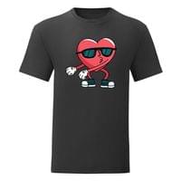 Тениска "Heart Flossing" (мъжка) - small - 15
