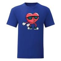Тениска "Heart Flossing" (мъжка) - small - 4