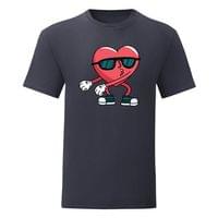 Тениска "Heart Flossing" (мъжка) - small - 5