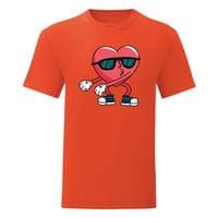 Тениска "Heart Flossing" (мъжка) - small - 7