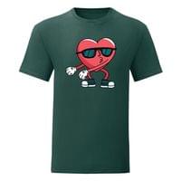 Тениска "Heart Flossing" (мъжка) - small - 1