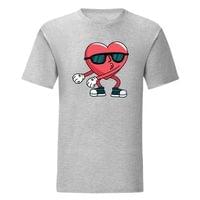 Тениска "Heart Flossing" (мъжка) - small - 2
