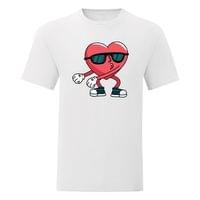 Тениска "Heart Flossing" (мъжка) - small - 9