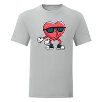 Тениска "Heart Flossing" (мъжка) - small - 10