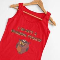 Дамски потник "Not A Morning Person" - small - 2