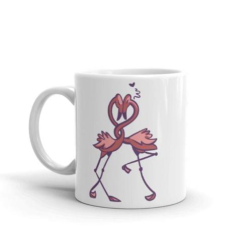 Чаша &amp;quot;Влюбени фламинго&amp;quot; - 1