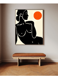 Картина акрил "Al tramonto", 100х80см - 2