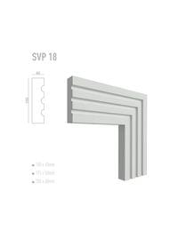 Прозоречен профил от стиропор SVP18 - 1