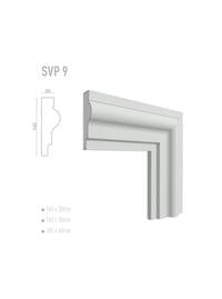 Прозоречен профил от стиропор SVP9 - 1