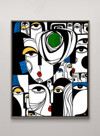 Картина акрил &amp;quot;Voices in Color&amp;quot; , 100х80см - 1